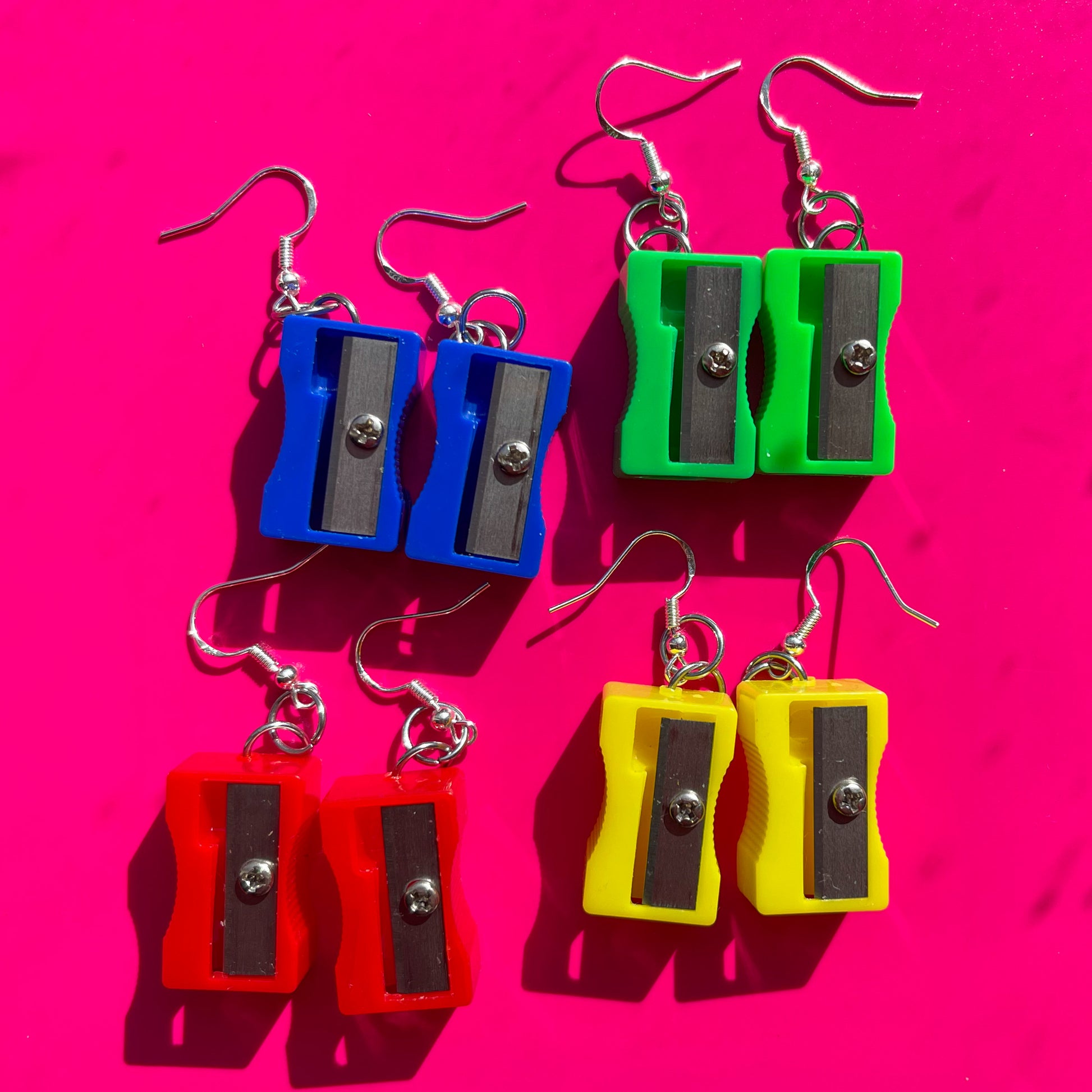 Pencil Sharpener Earrings - Cuteryko