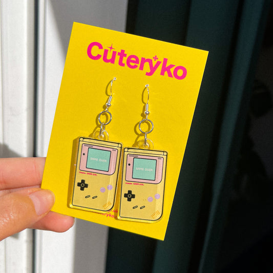 Pendientes Cuteryko Game Girl