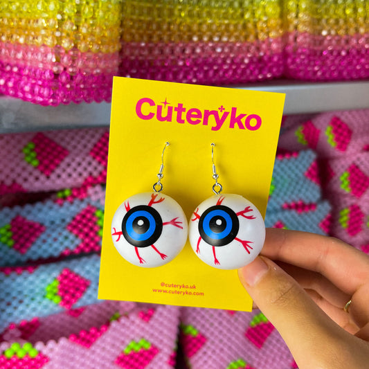 Eye ball earrings