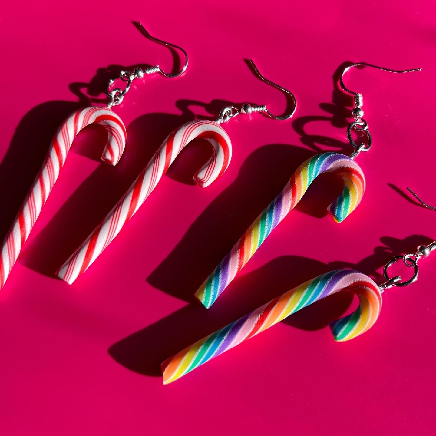 Candy Cane Earrings