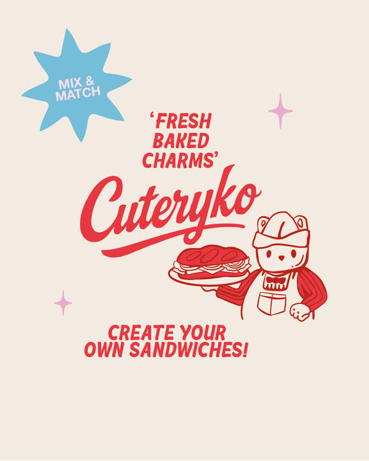 Create your Own Sandwich Hoop Earrings