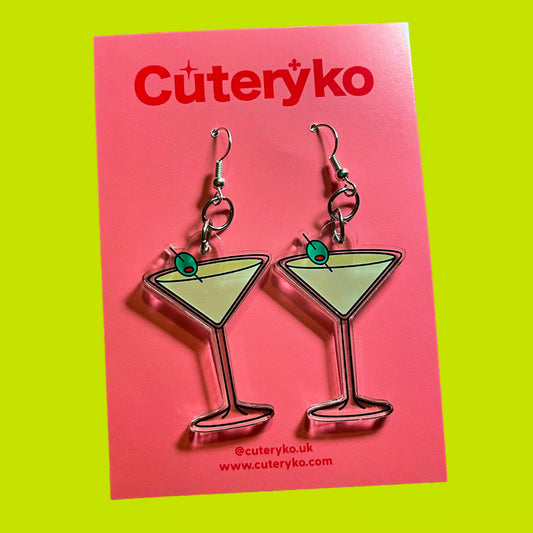 Martini Earrings