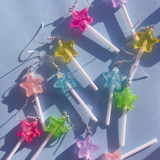 Star Lollipop Earrings