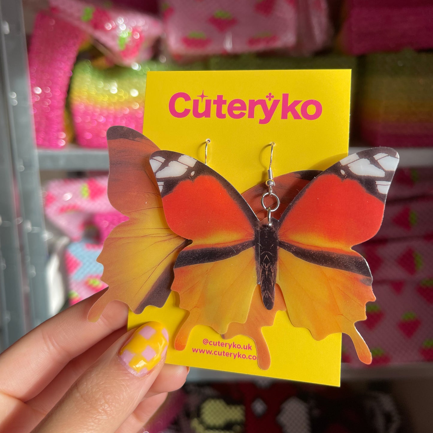 Medium Butterfly Earrings