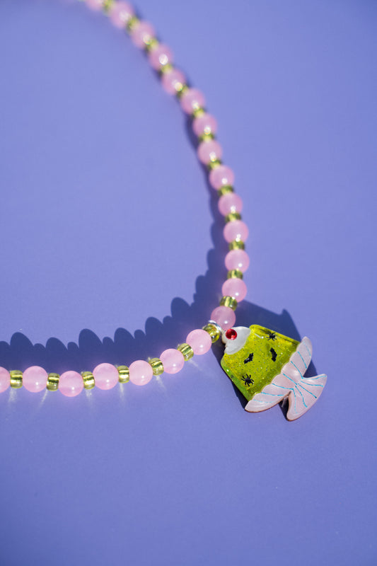 Ghastly Jelly Beaded Necklace
