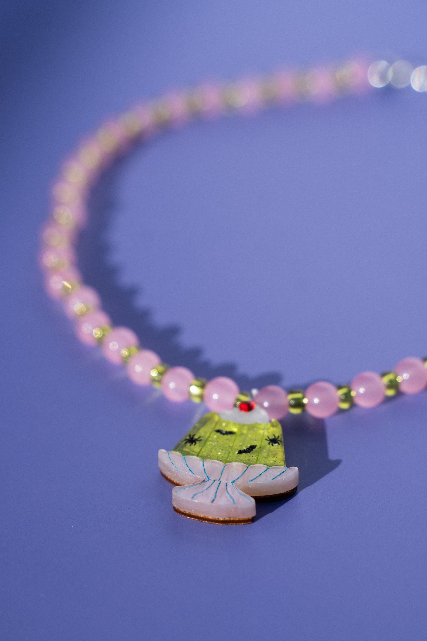 Ghastly Jelly Beaded Necklace