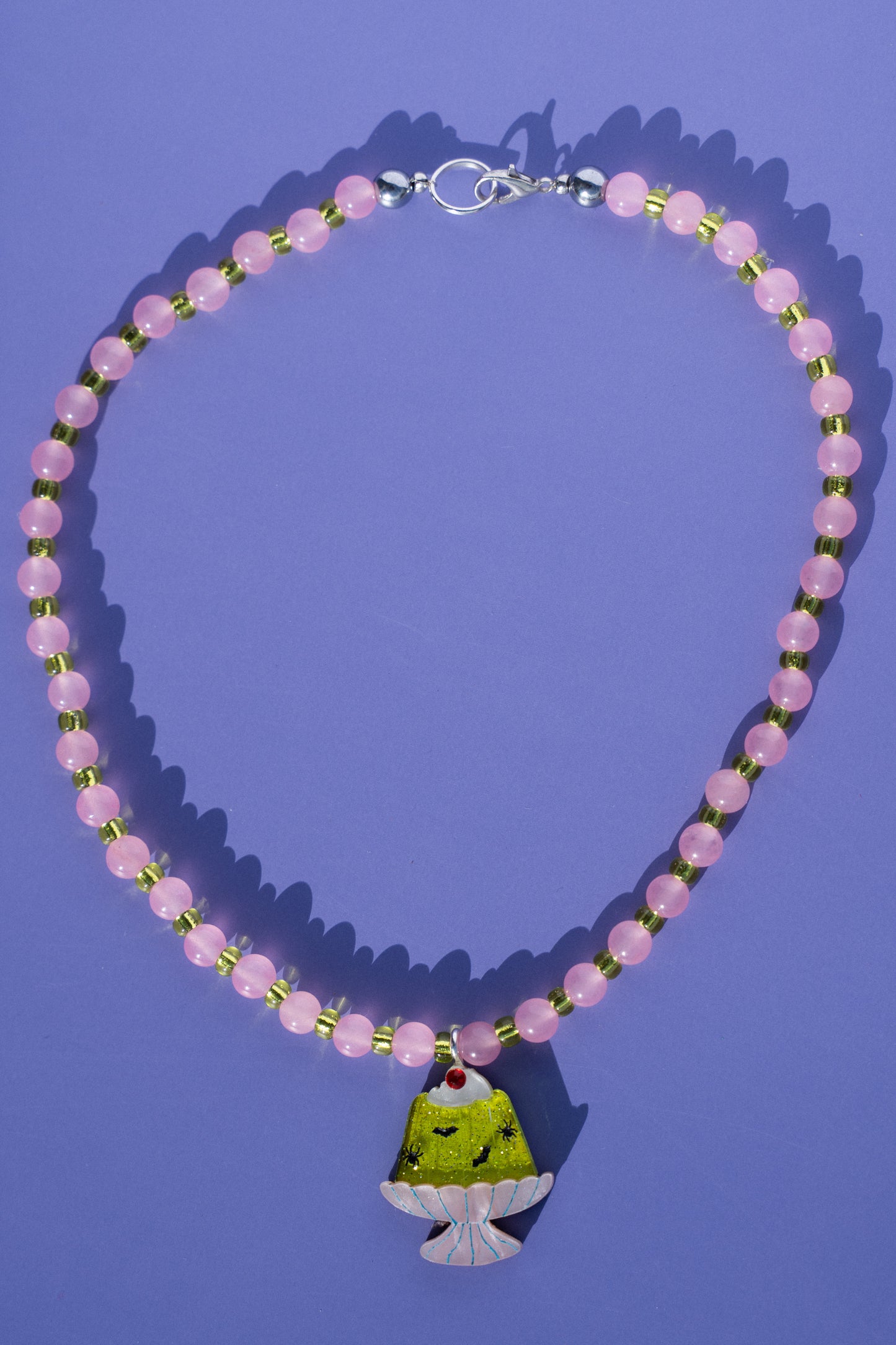 Ghastly Jelly Beaded Necklace