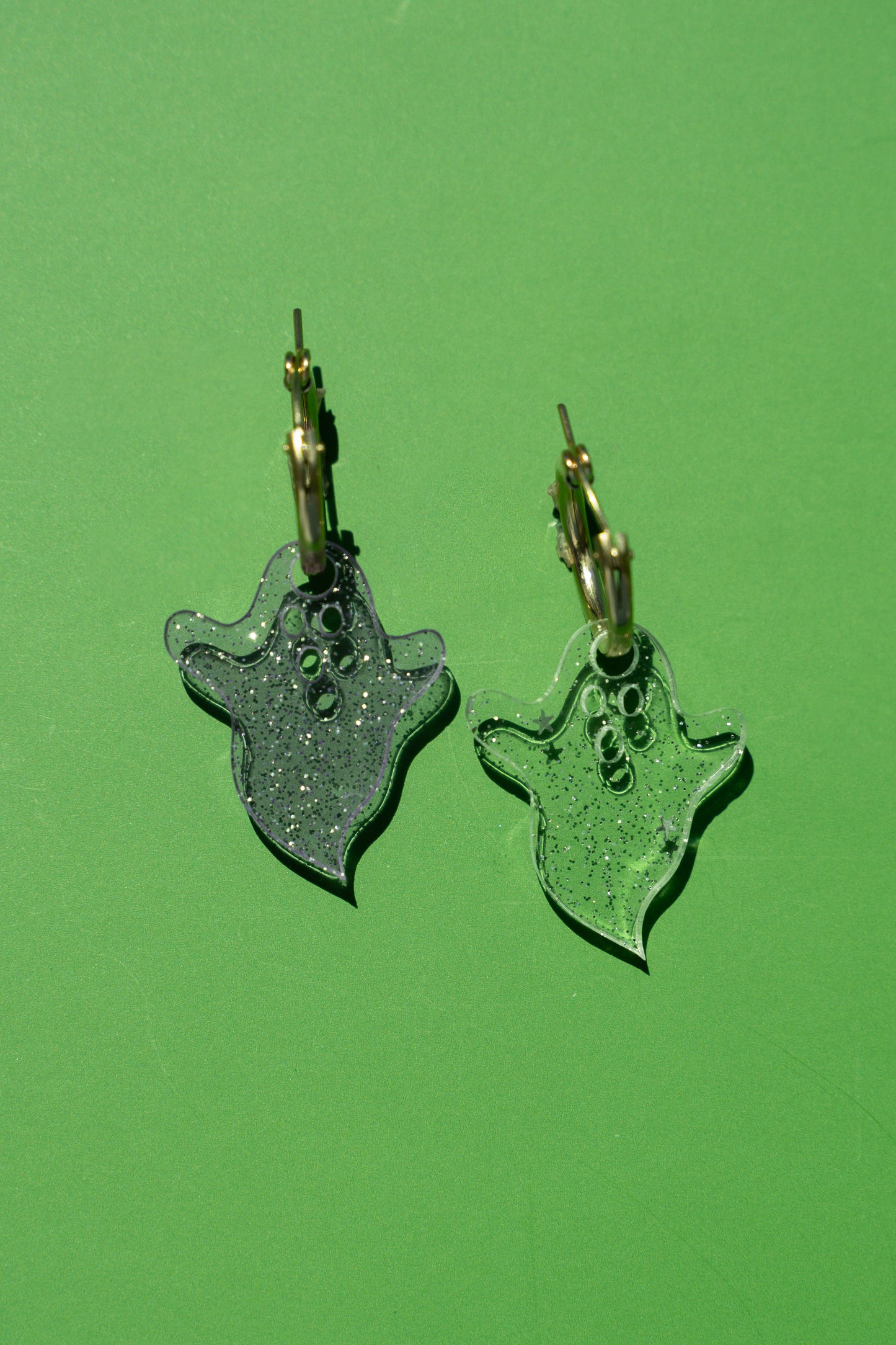 Ghost Hoop Earrings