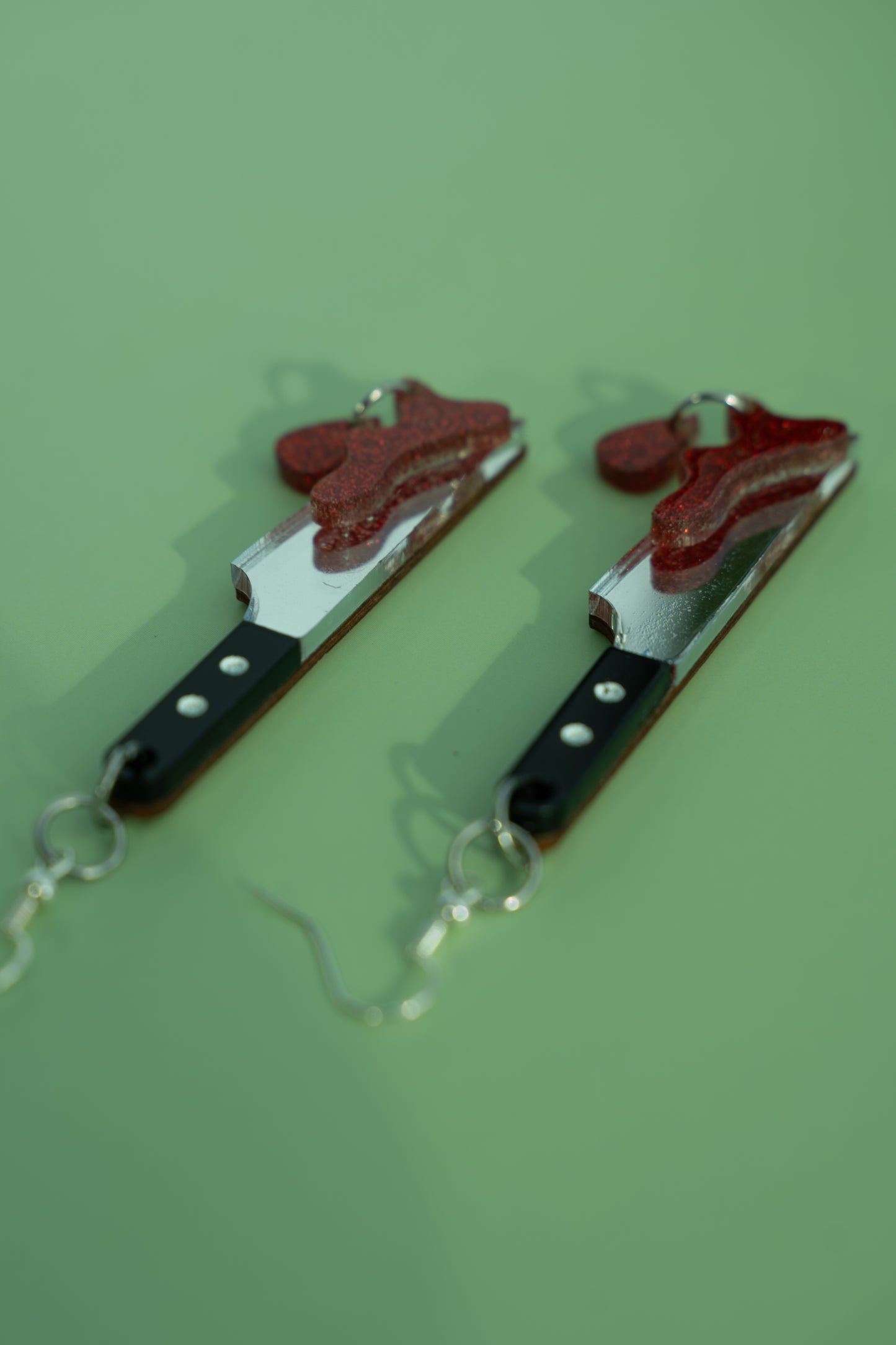 Bloody Knife Earrings