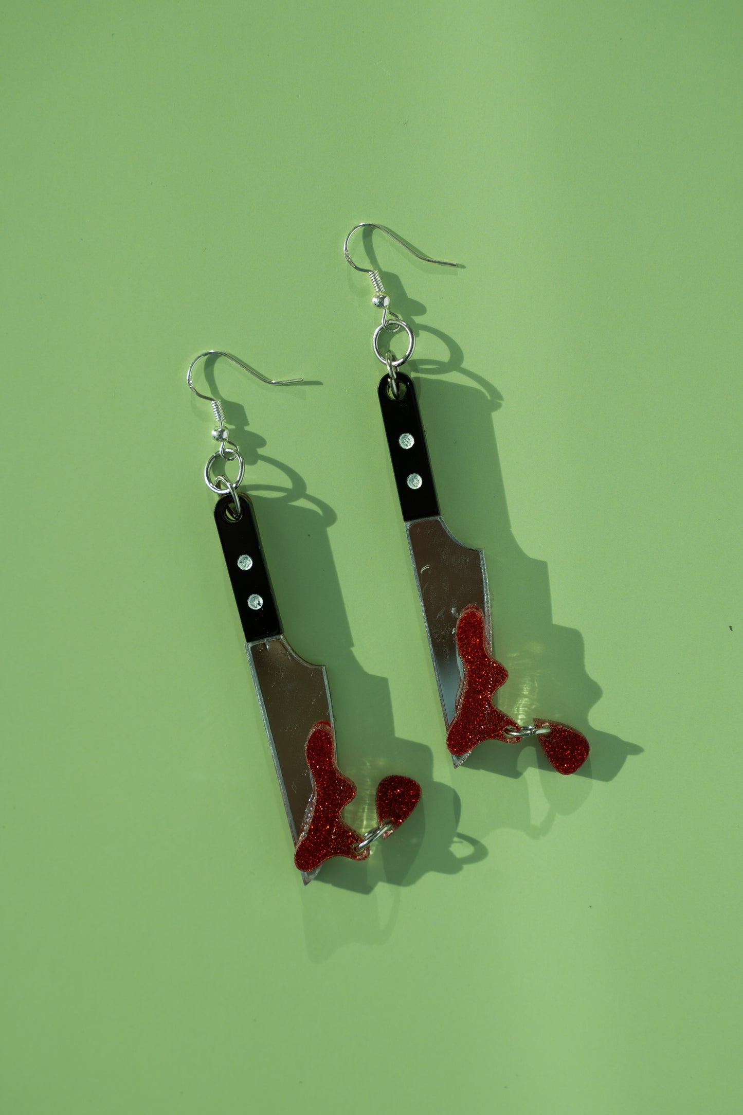 Bloody Knife Earrings