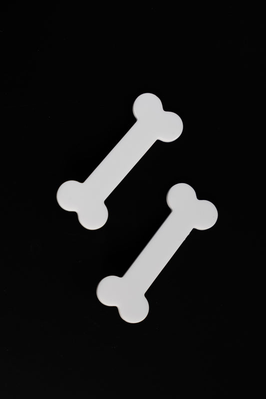 Bone Hair Clips - Set of 2