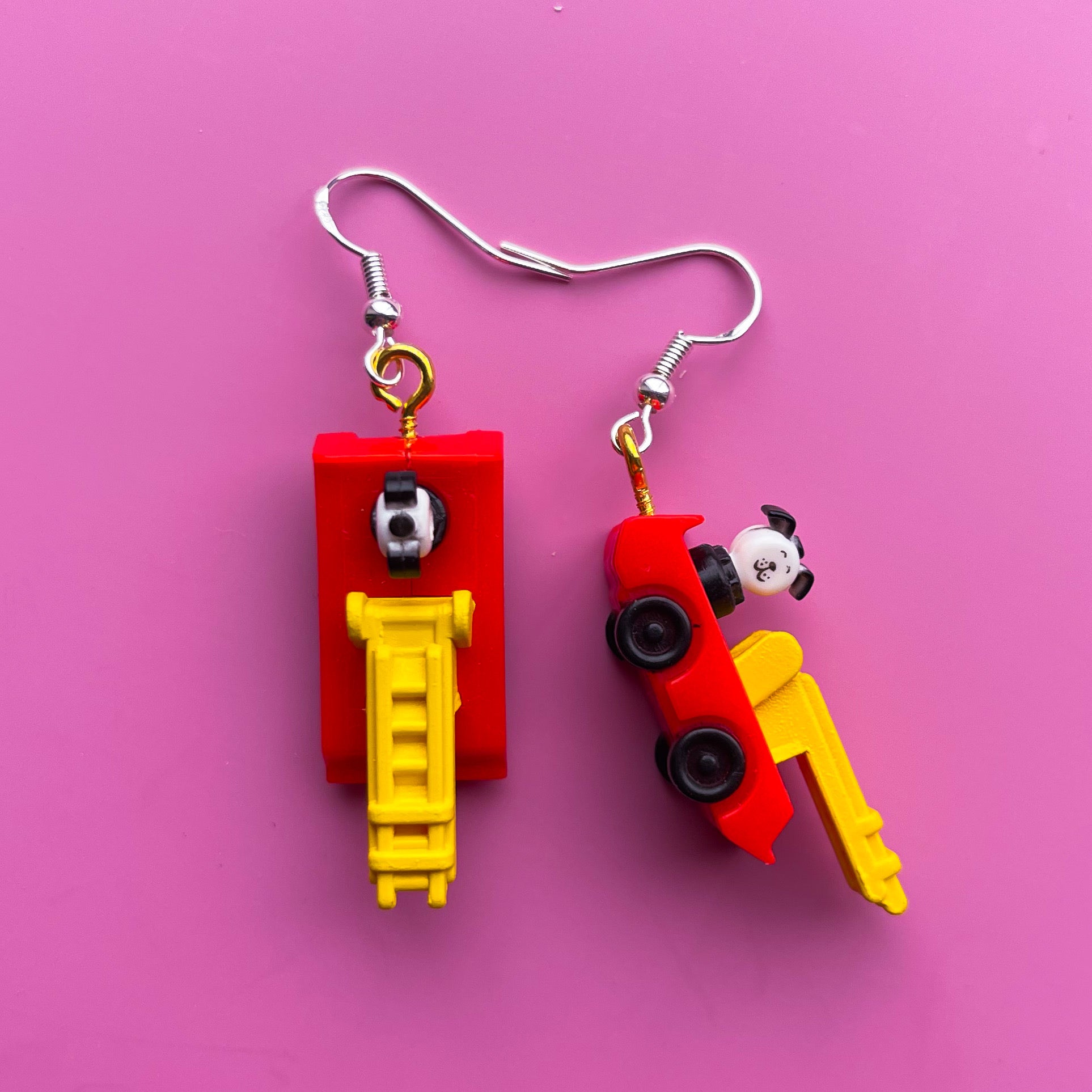 Fire Truck Earrings - Cuteryko