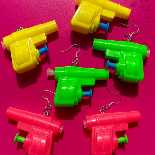 Water Pistol Earrings