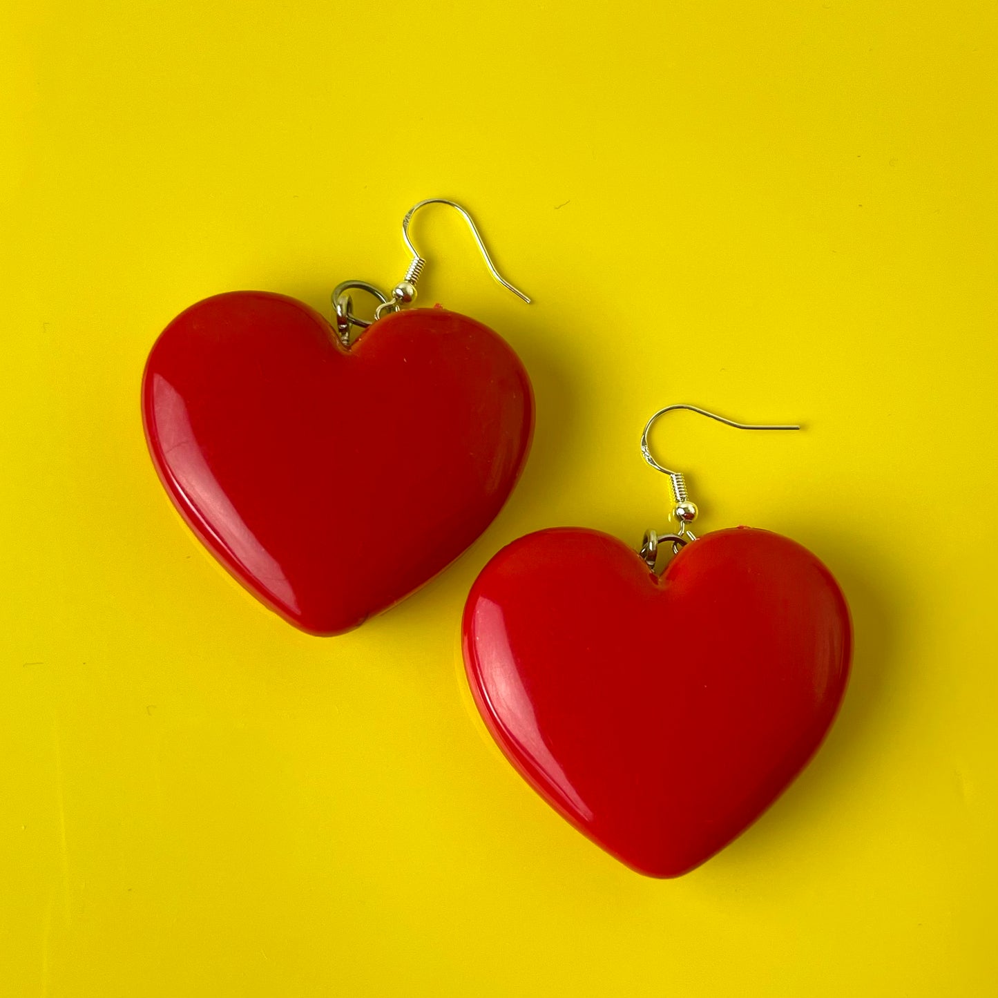 Heart Mirror Earrings