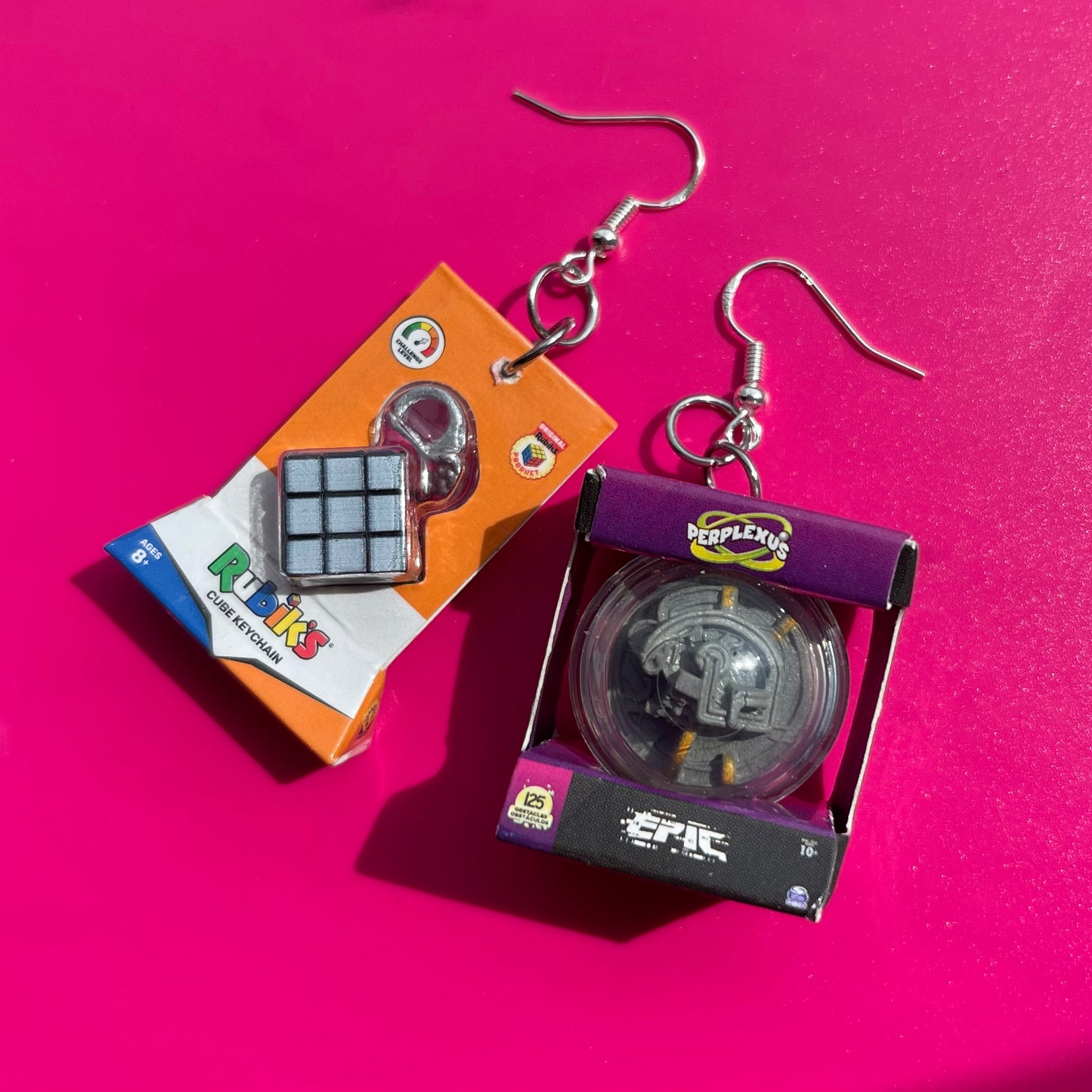 Rubik's Cube and Perplexus Earrings – Cuteryko