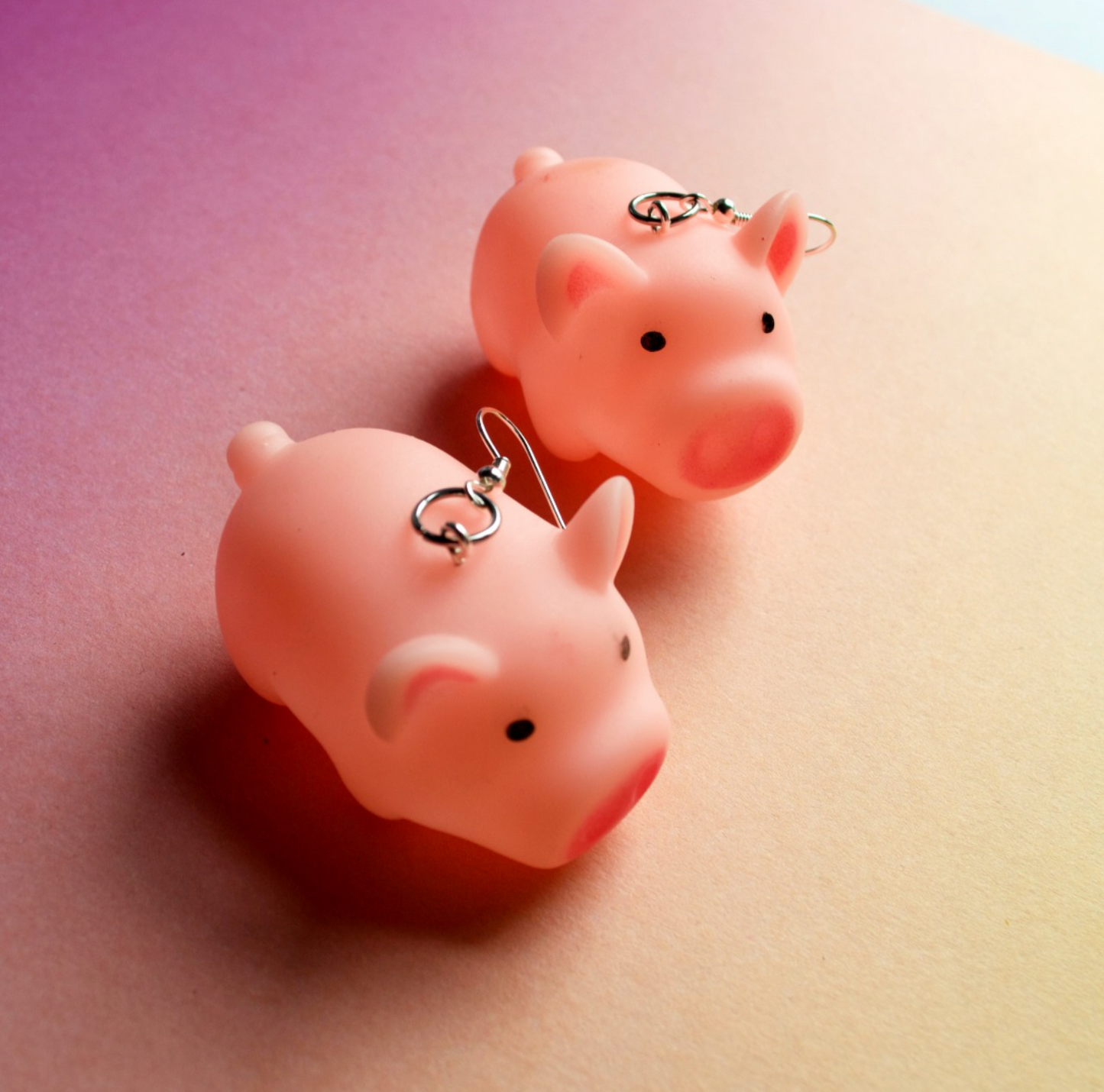 Pig Earrings