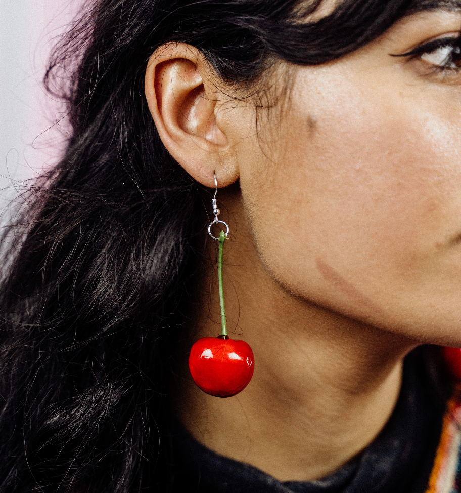 Cherry Earrings 🍒