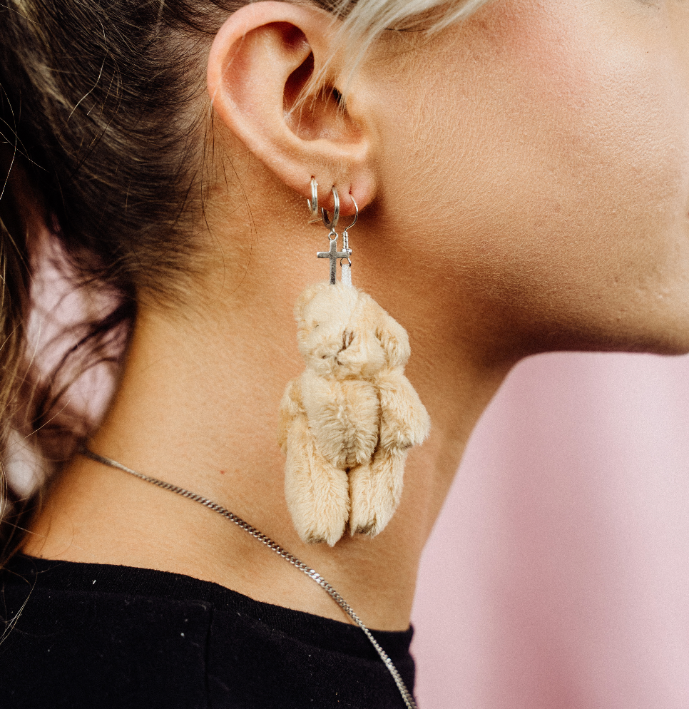 Teddy Bear Earrings