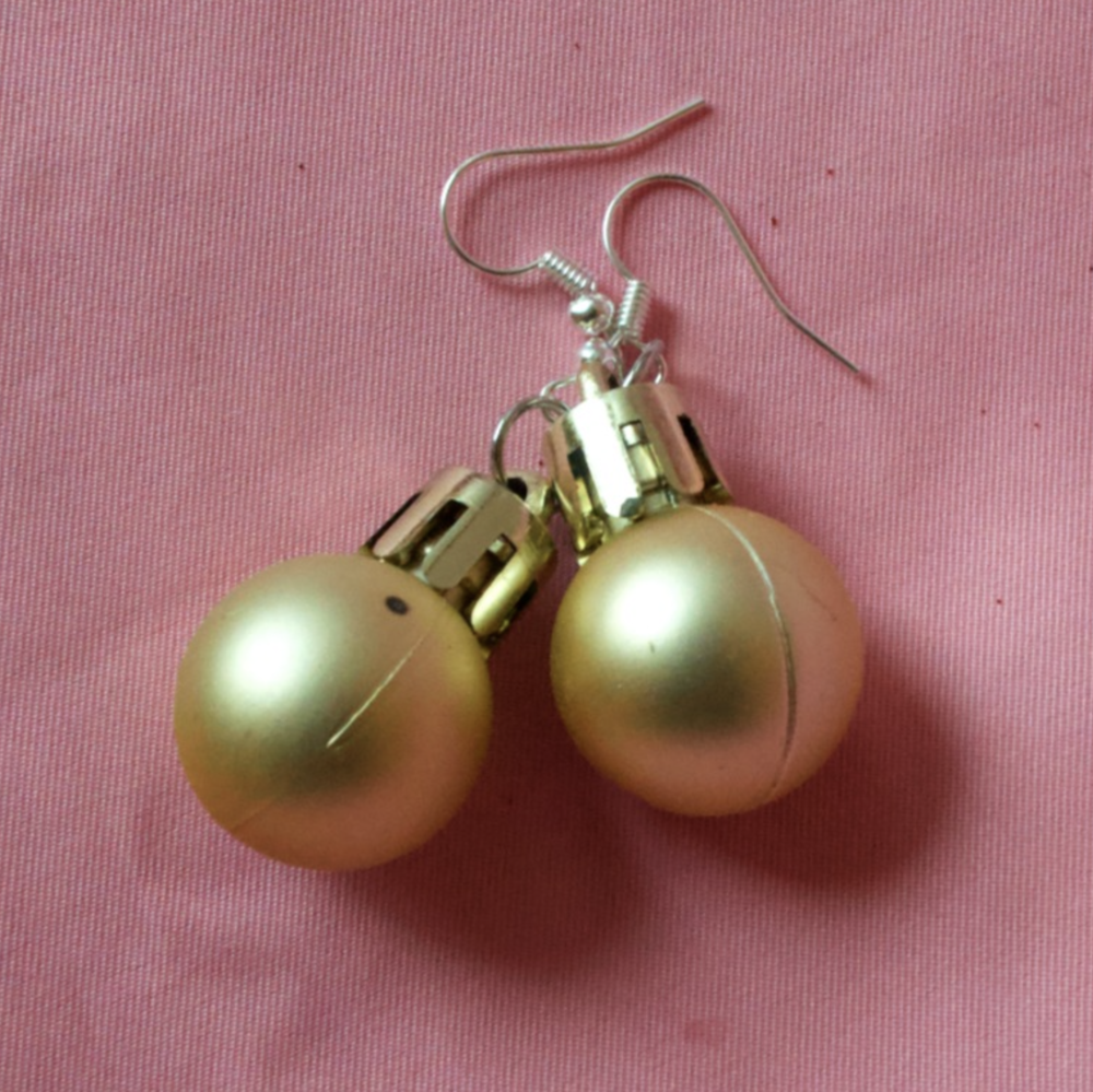 Christmas Bauble Earrings