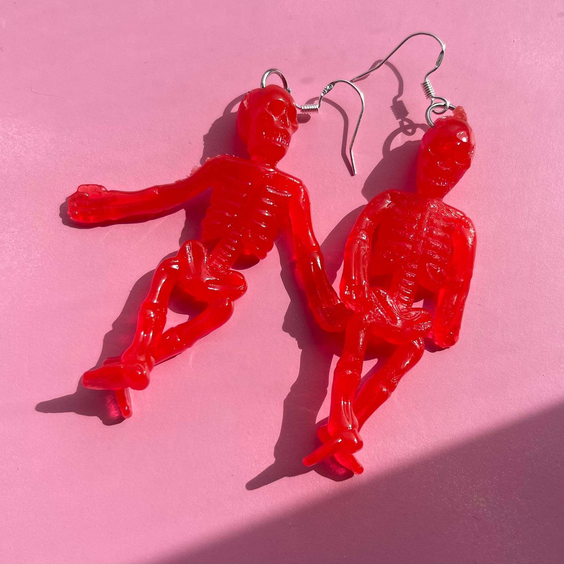 Jelly Skeleton Earrings - Cuteryko