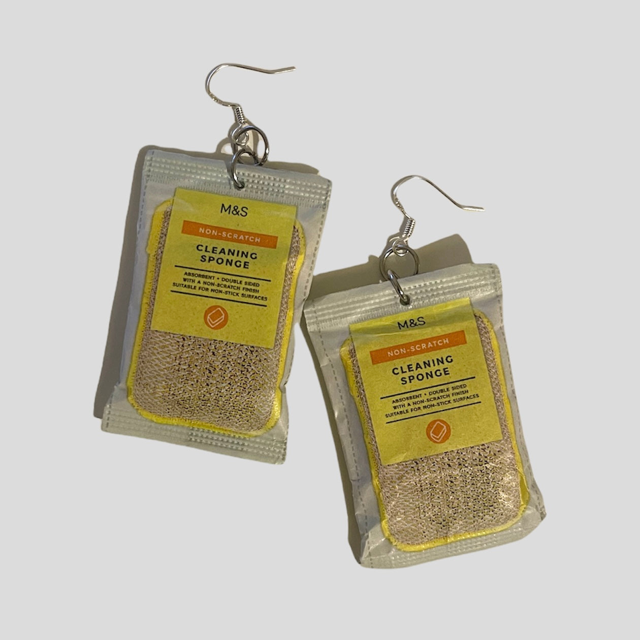 Cleaning Sponge Earrings - Cuteryko