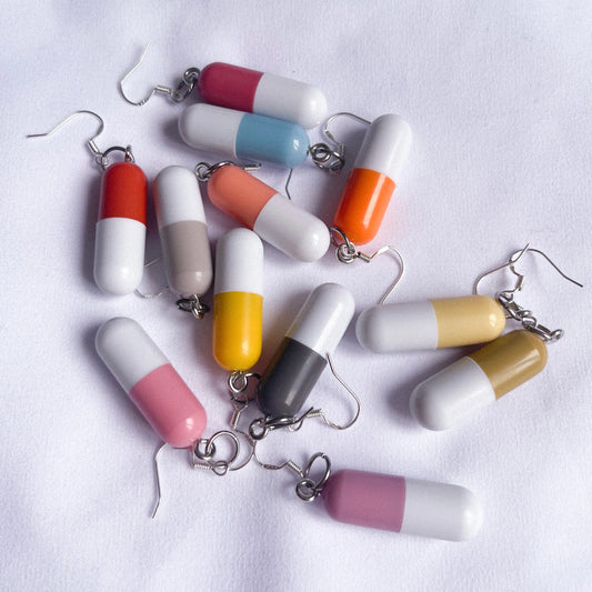 Lipstick Earrings