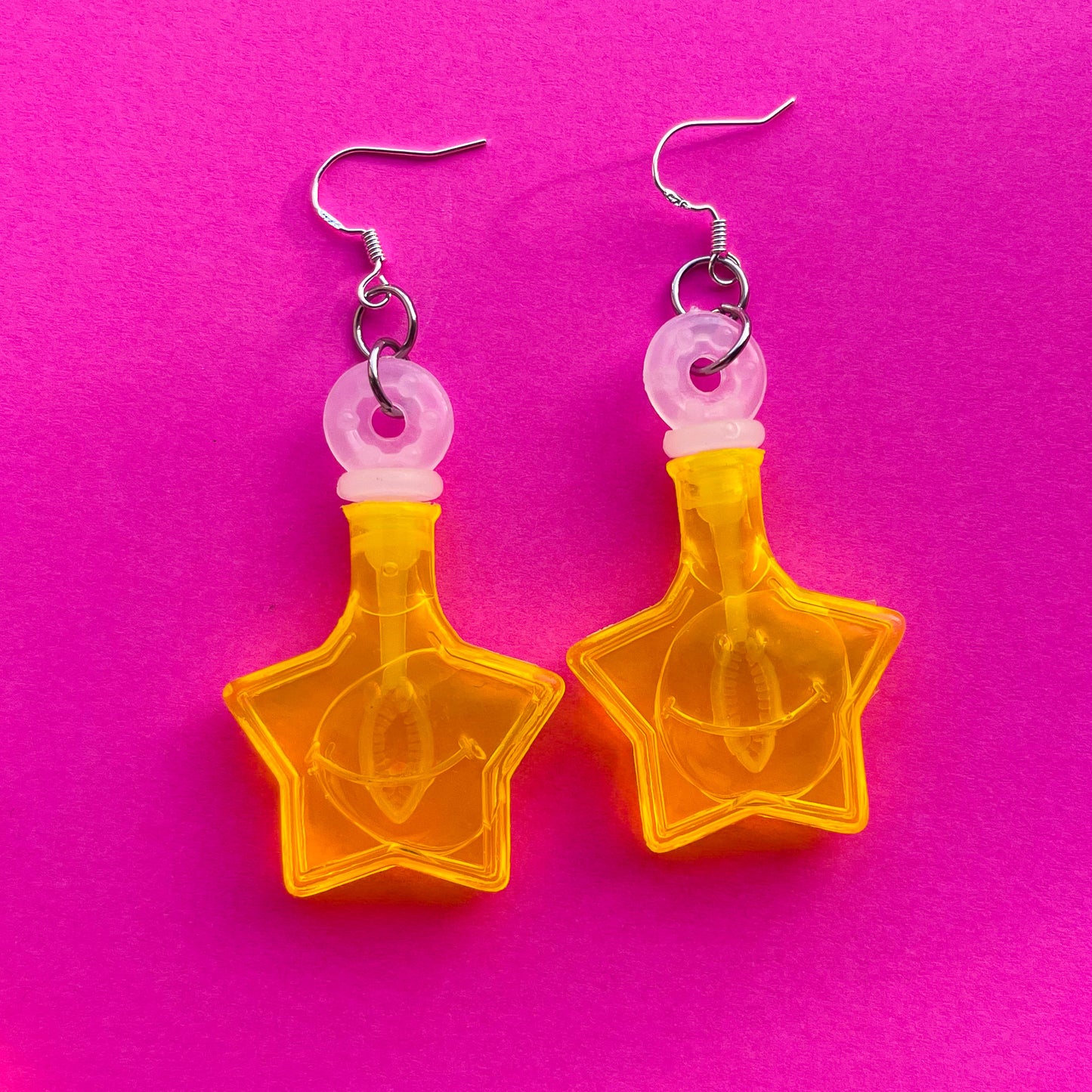 Star & Butterfly Bubble Earrings - Cuteryko