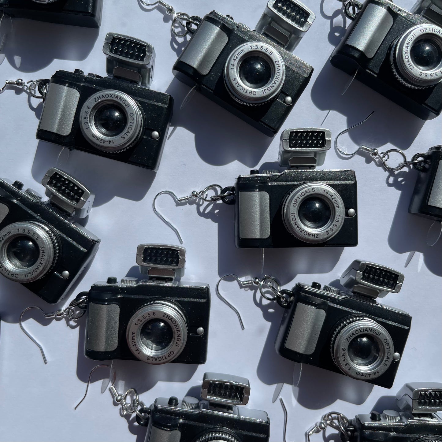 Camera Earrings