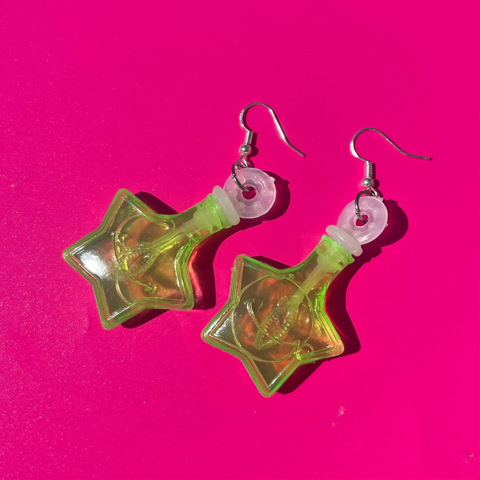 Star & Butterfly Bubble Earrings - Cuteryko
