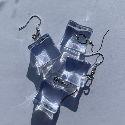 Ice cube Earrings