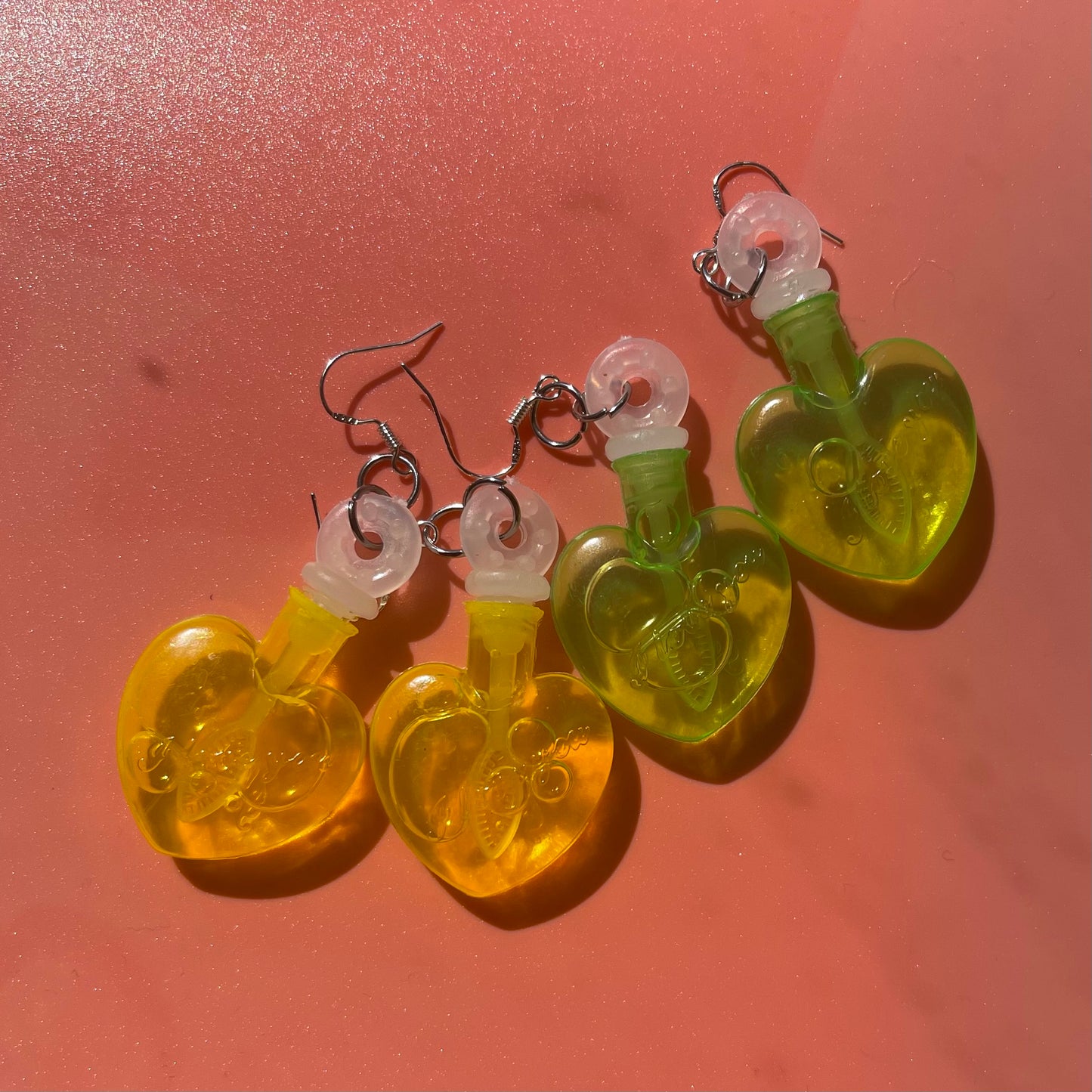 Heart Bubble Earrings - Cuteryko