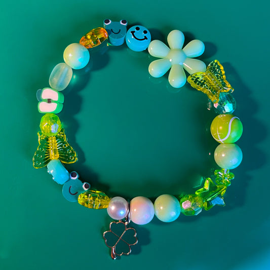 Lucky Irish Beaded Bracelet