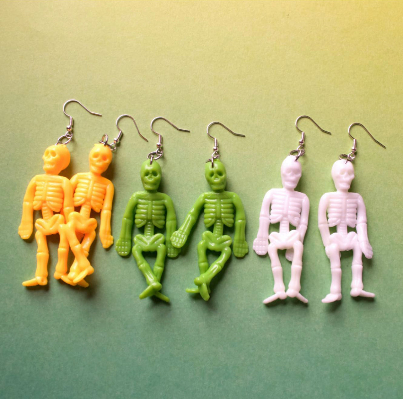 Jelly Skeleton Earrings - Cuteryko