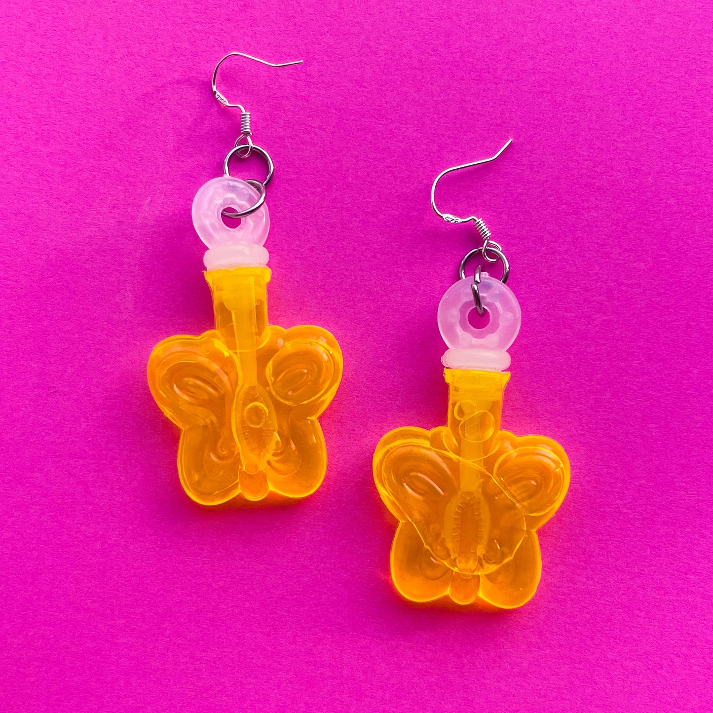 Star & Butterfly Bubble Earrings - Cuteryko