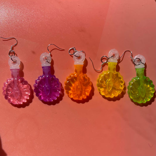 Pink Disco Ball Earrings – Cuteryko