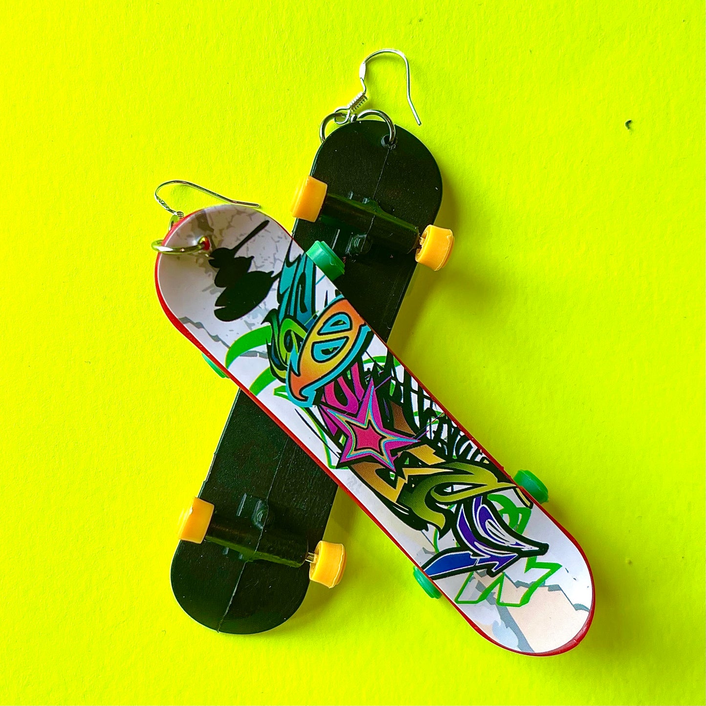 Skateboard Earrings