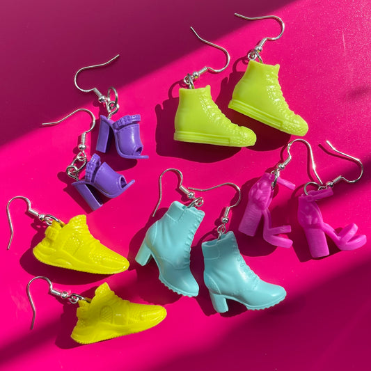 Barbie Shoe Earrings!
