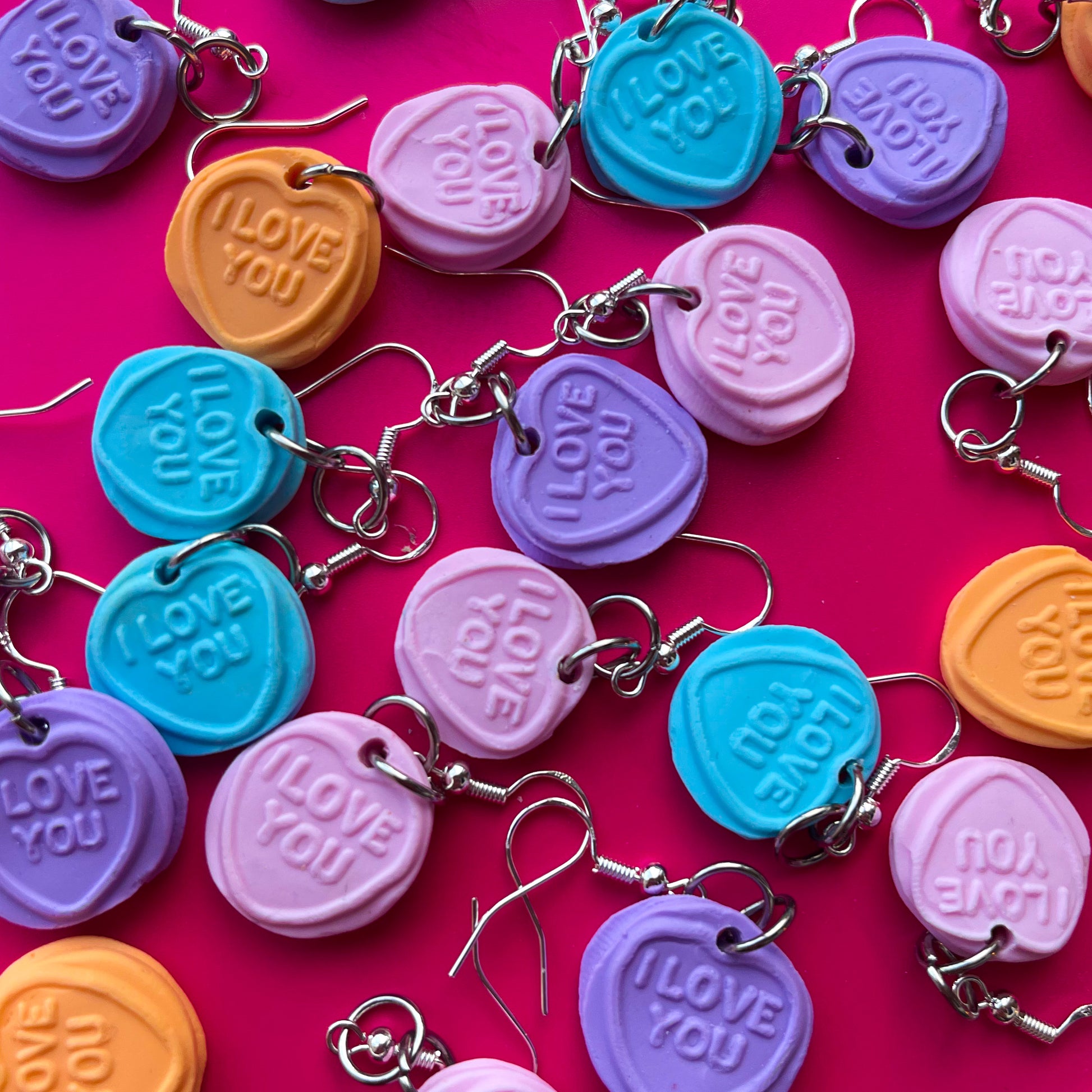 Love Heart Sweet Earrings - Cuteryko