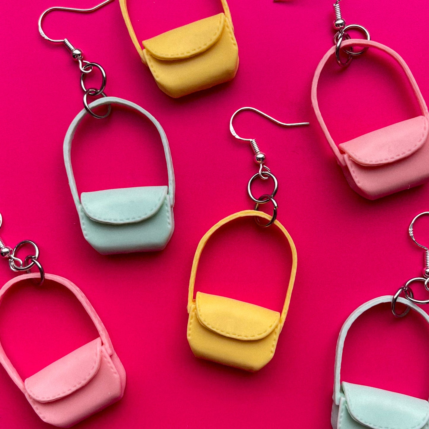 Hand Bag Earrings