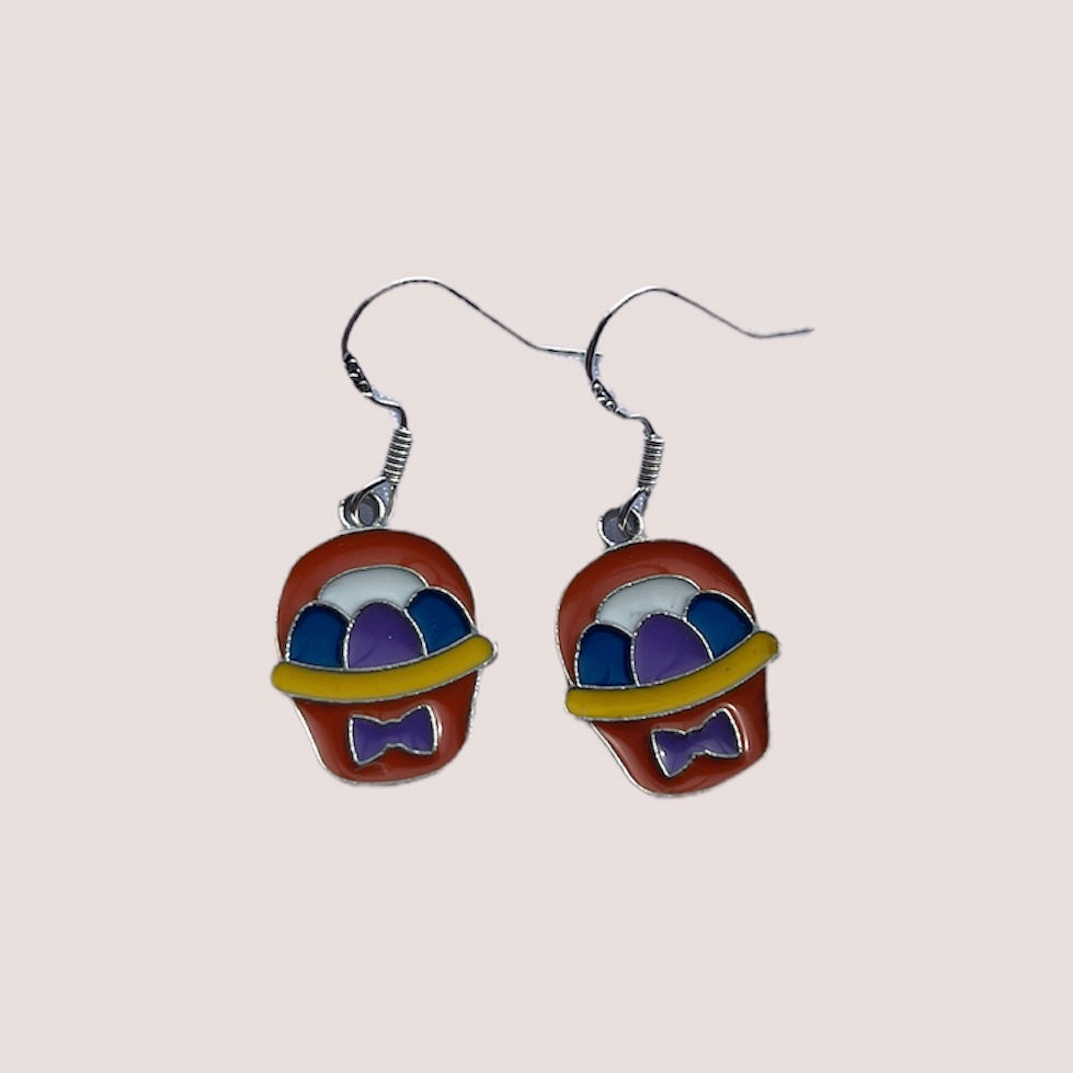 Lindos mini aretes de Pascua