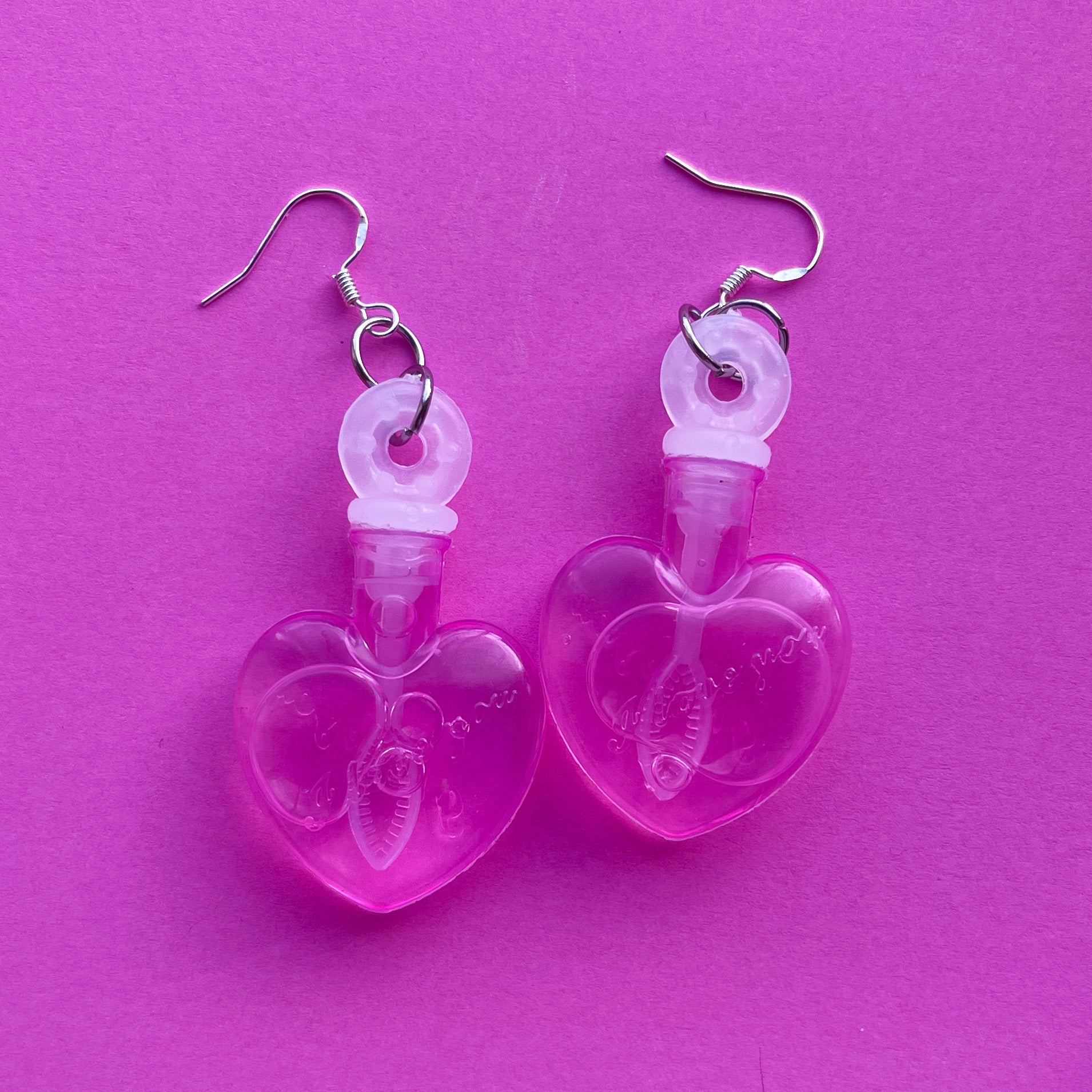 Heart Bubble Earrings - Cuteryko