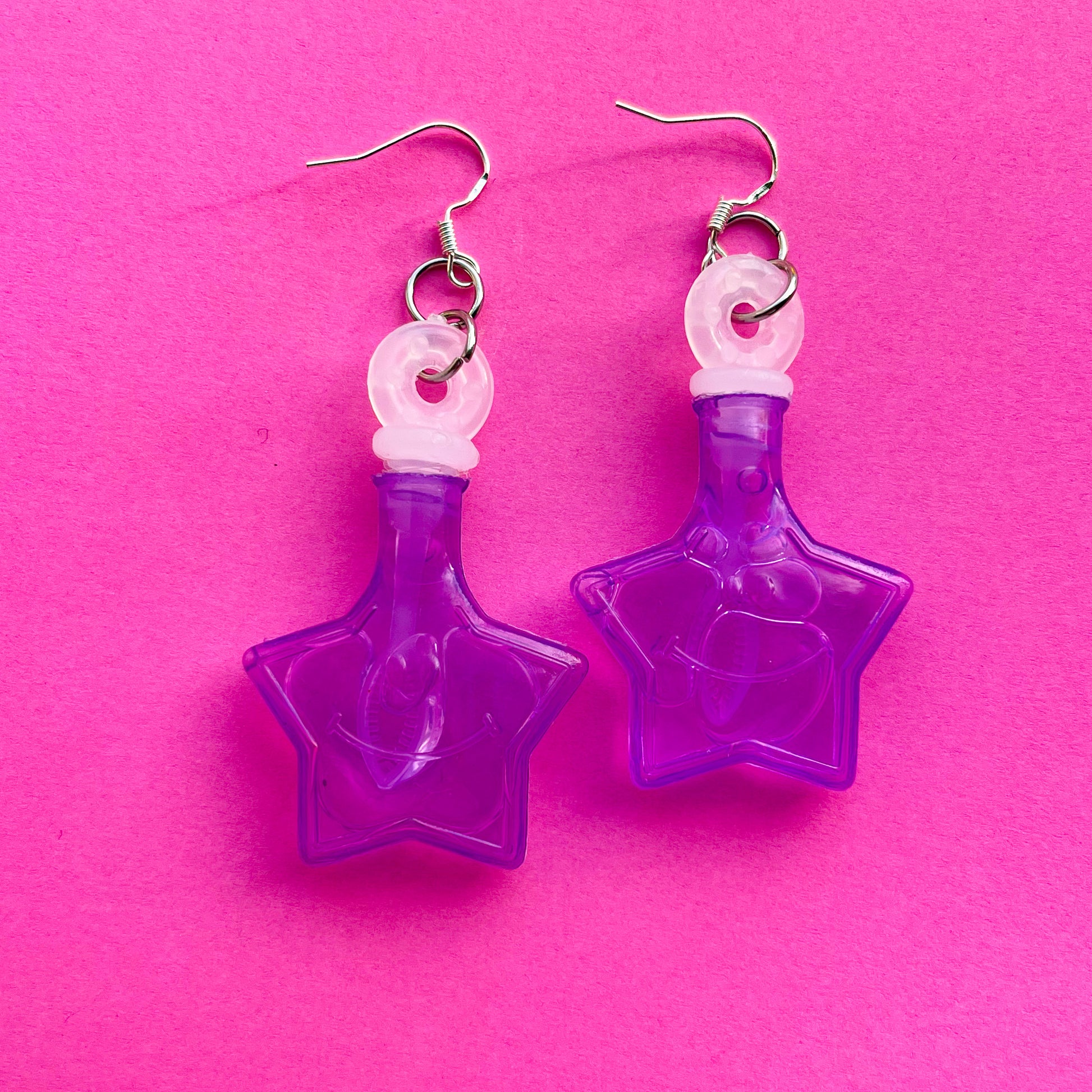 Star & Butterfly Bubble Earrings - Cuteryko