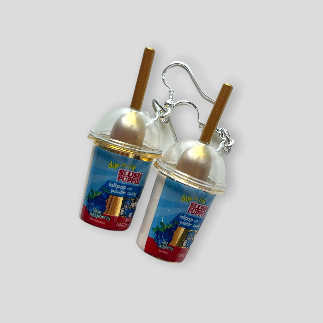 Golden Slush Puppie Earrings - Cuteryko