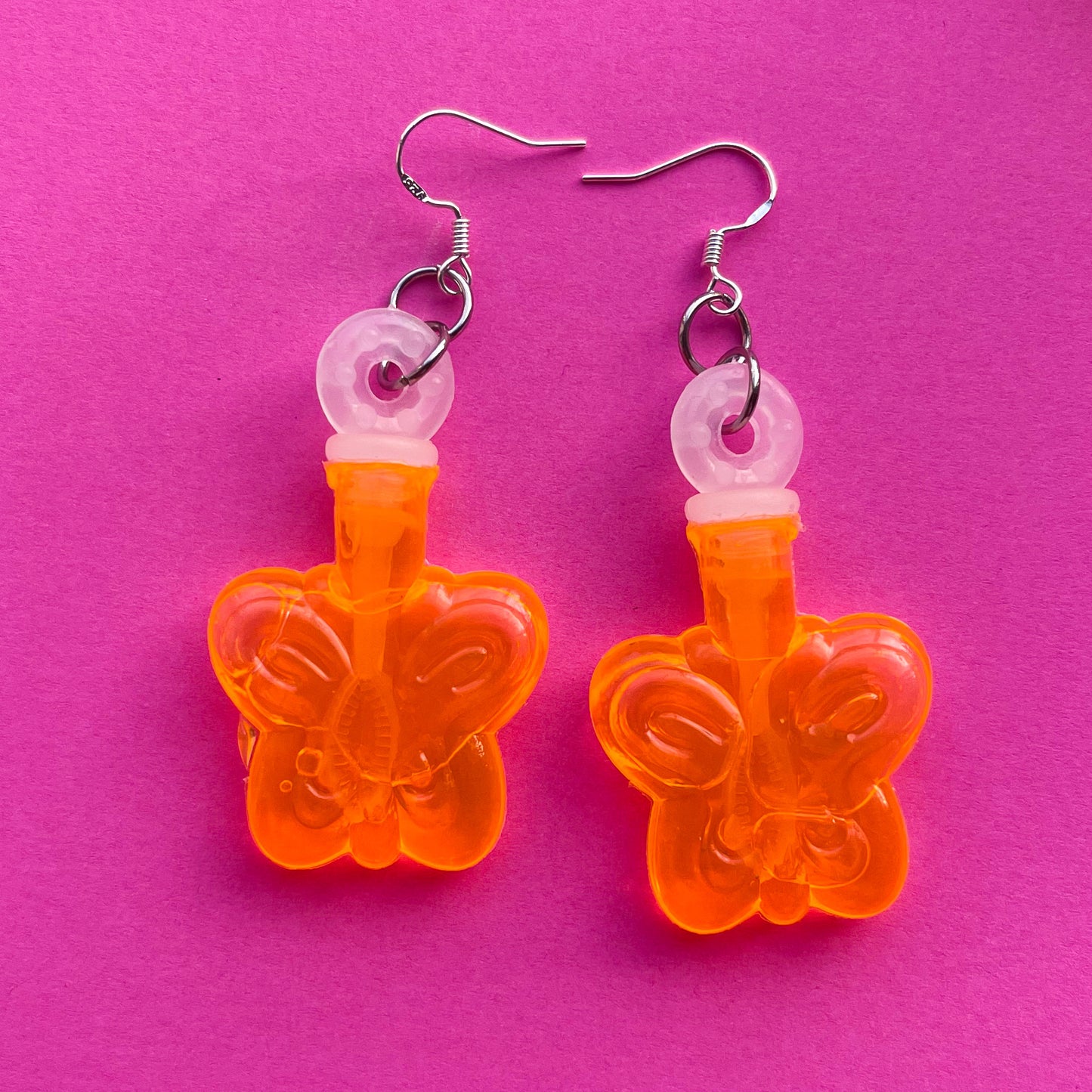 Star & Butterfly Bubble Earrings - Cuteryko