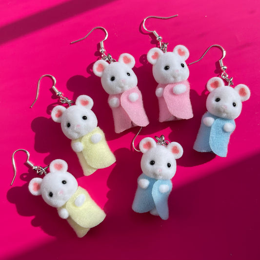 Baby Mice - Sylvanian Families Earrings